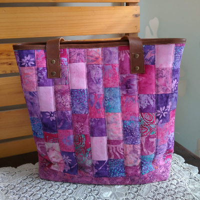 Totebag Hand Bag Tas Sulam Kombinasi Patchwork A