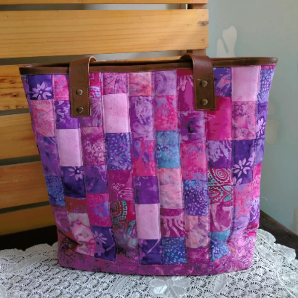 Totebag Hand Bag Tas Sulam Kombinasi Patchwork A