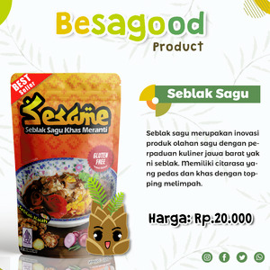 Besagood Seblak Sagu 100 Gram