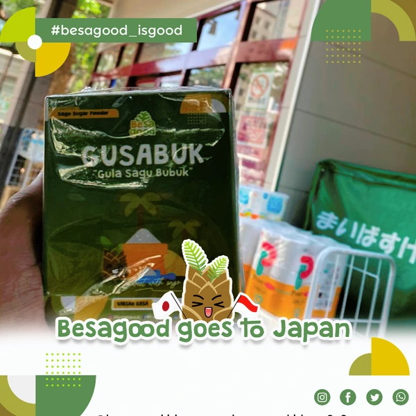 Besagood Gula Sagu Bubuk 25 Gram
