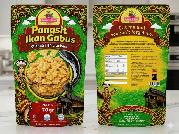 Pangsit Ikan Gabus