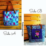 Totebag Hand Bag Tas Sulam Kombinasi Patchwork C