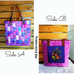 Totebag Hand Bag Tas Sulam Kombinasi Patchwork F
