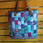 Totebag Hand Bag Tas Sulam Kombinasi Patchwork G