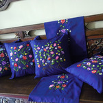 Runner Meja Tamu dan Sarung Bantal Sulam (PRE-ORDER)