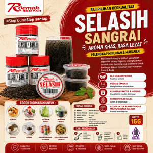 Roemah Rempah Selasih Cup 90g/pack