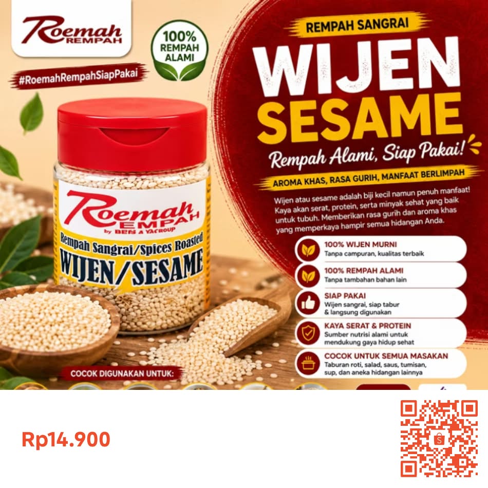 Roemah Rempah Wijen/Sesame 40g