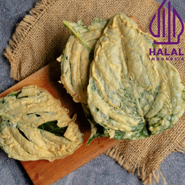 Peyek Sayur Bayam