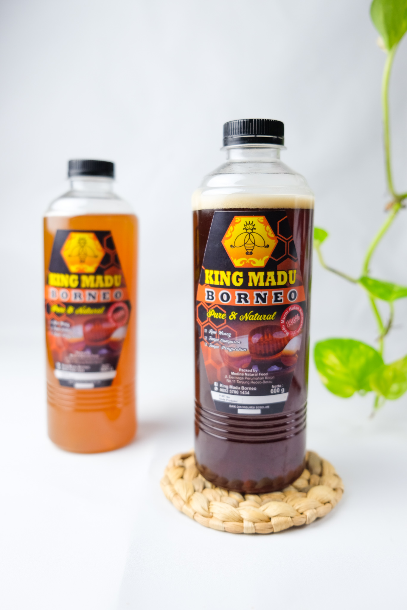 Madu Hitam hutan Kalimantan King Madu Borneo Uk. 600gr