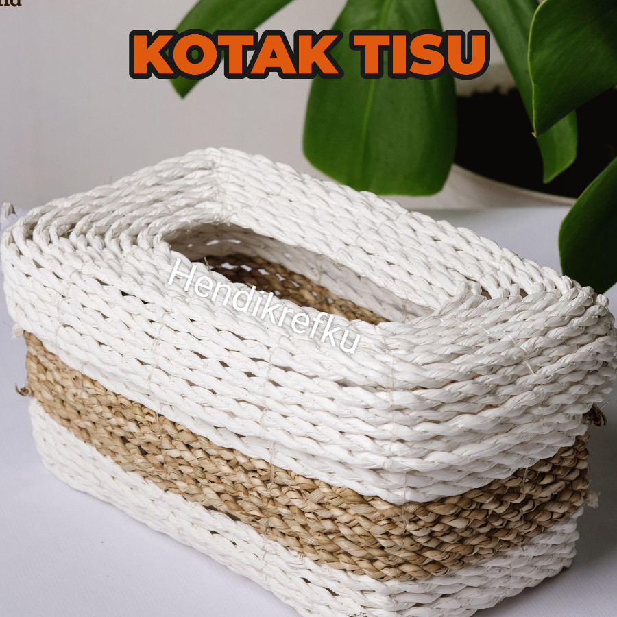 Kotak Tisu Seagrass