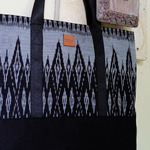 Sunflower bag / Tenun Big Tote Bag Kemala Handmade