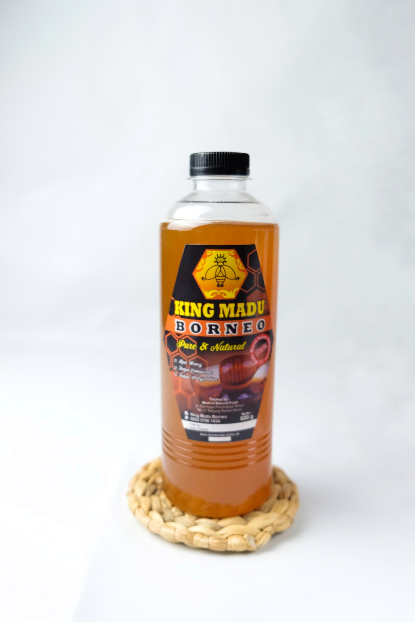 Madu Kuning hutan Kalimantan King Madu Borneo Uk. 600gr