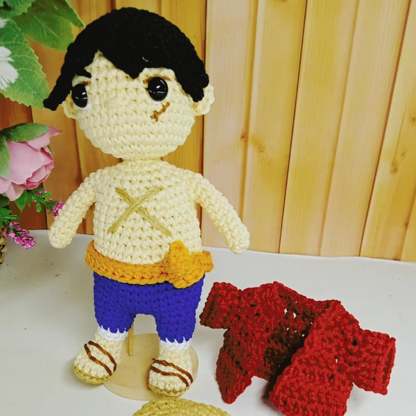 Amigurumi luffy one piece