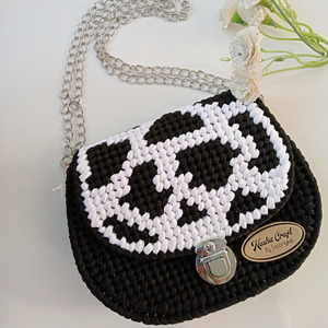 Nc net crochet bag