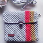 Tas slempang macrame