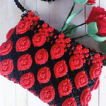 Tas slempang macrame