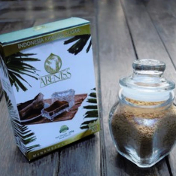 ARENISS Gula Kawung Aren Semut Serbuk Gula Manis Sweetener Organik Sehat Alami Wangi Palm Brown
