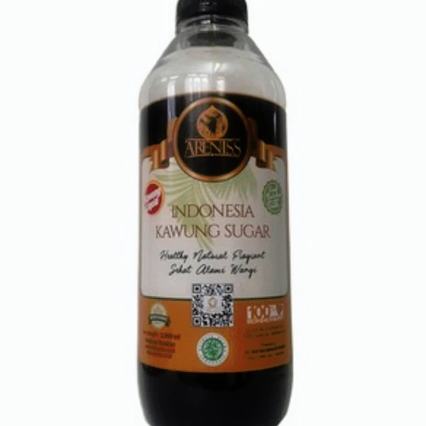 Gula Kawung Aren Cair Nira Asli Areniss Liquid Sugar Sehat Alami Wangi dgn konsep organik murni 1Lt
