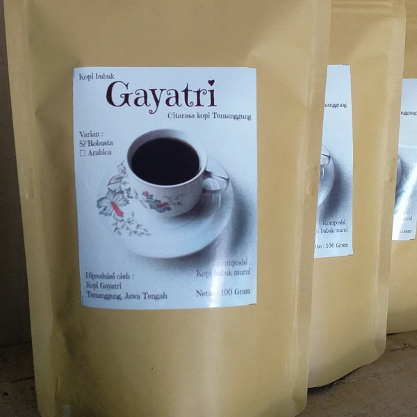 Kopi bubuk Robusta Temanggung