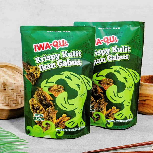 Crispy kulit ikan gabus