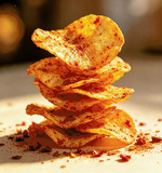 si Cemplon Keripik Kentang Panggang No MSG 62g | Baked Potato Chips Sambal Seafood