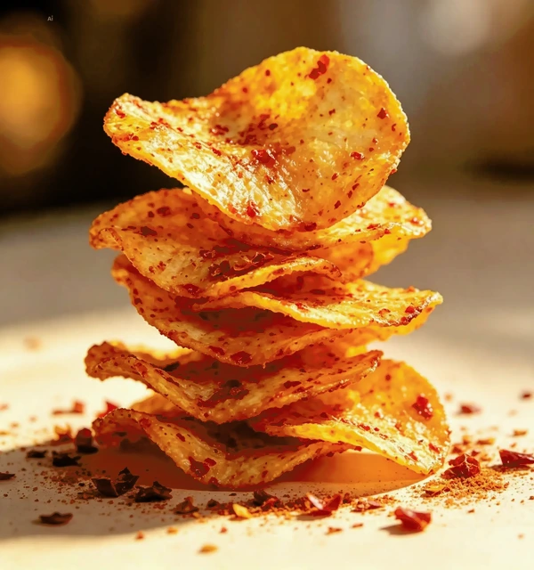 si Cemplon Keripik Kentang Panggang No MSG 62g | Baked Potato Chips Sambal Seafood
