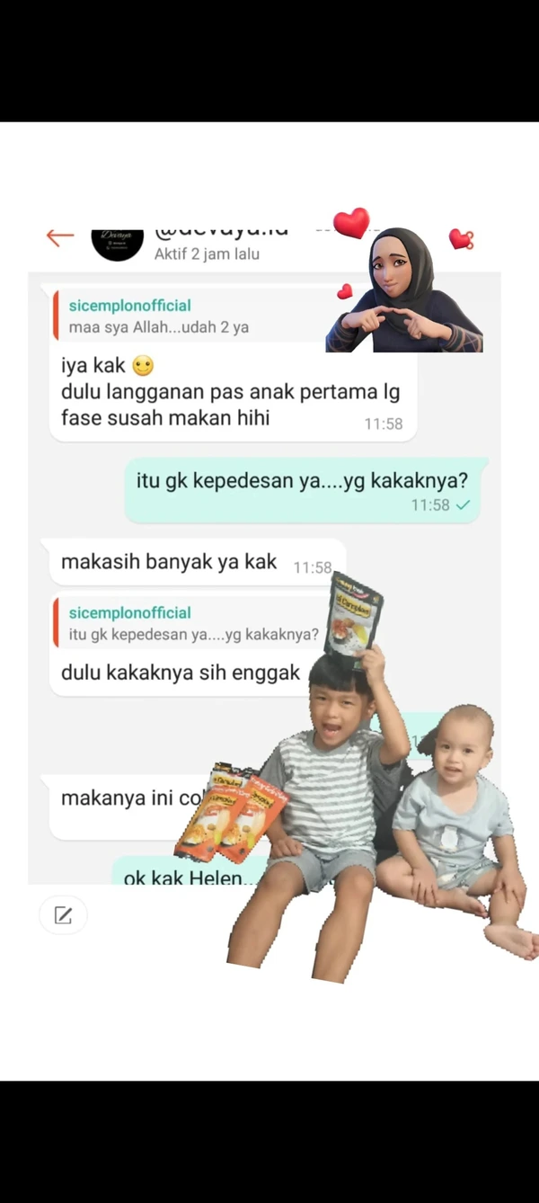 si Cemplon Kentang Kriuk Gurih Udang No MSG 52g
