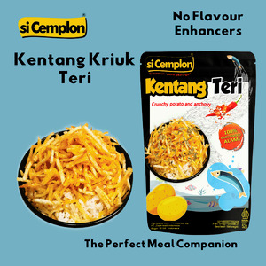 si Cemplon Kentang Kriuk Teri No MSG 52g
