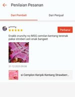 si Cemplon Strawberry Potato Chips No MSG 62g | Keripik Kentang Strawberry