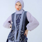 Sleeveless Denim Blouse