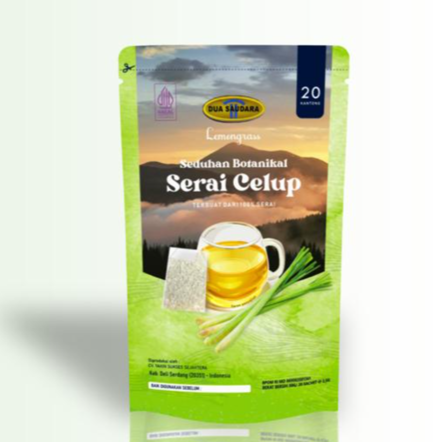 Serai Celup Dua Saudara 20pcs/pouch