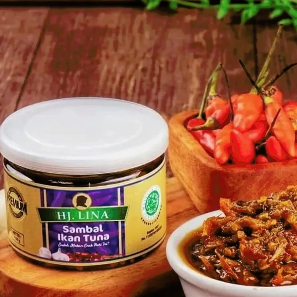 PREMIUM Sambal Ikan Tuna Khas Bu Hj. Lina 135gr