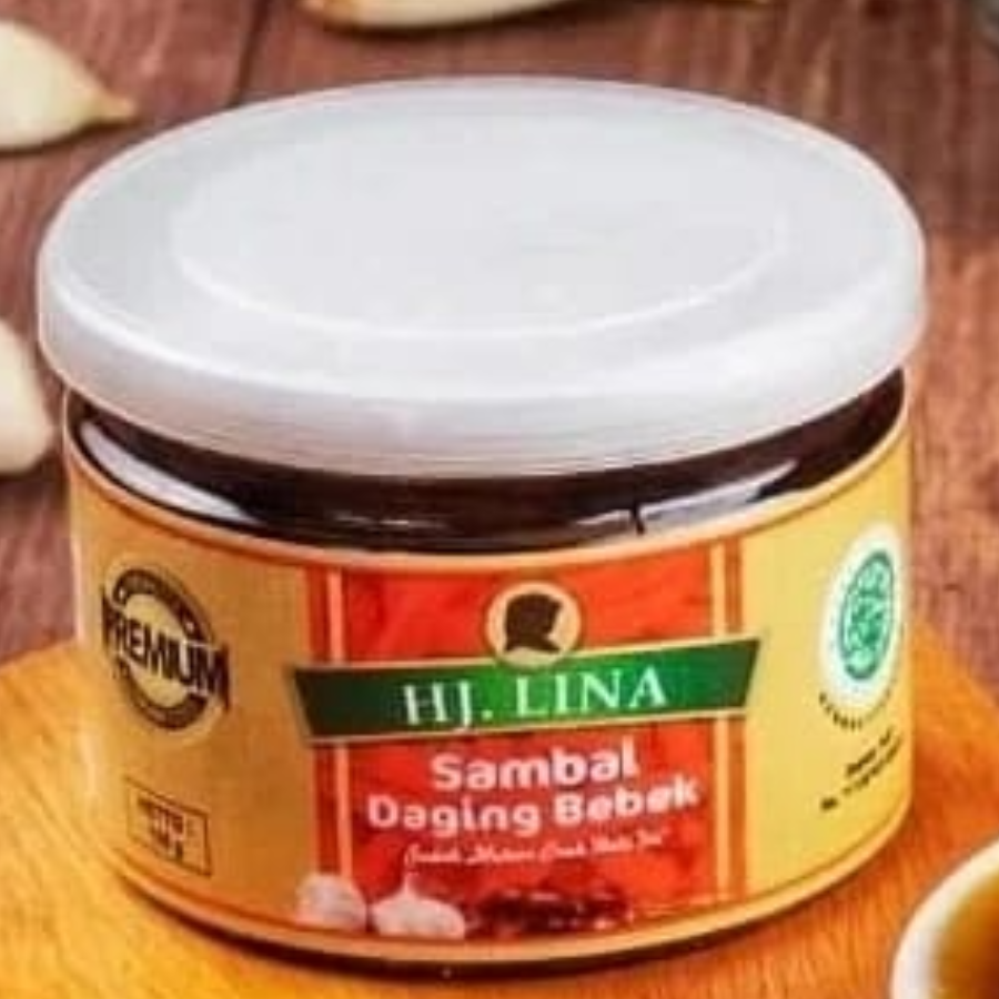 PREMIUM Sambal Daging Bebek Khas Bu Hj. Lina 135gr