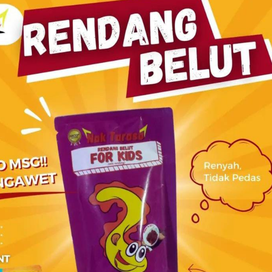 Rendang Belut For Kids Nak Taraso