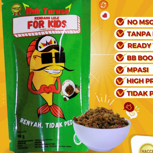 Rendang Lele For Kids Nak Taraso