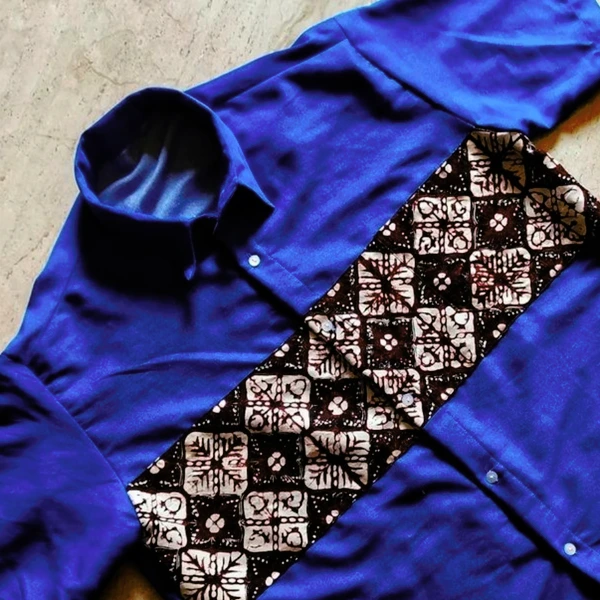 Kemeja Soft Jeans Kombinasi (02)