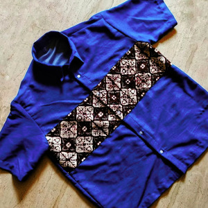 Kemeja Soft Jeans Kombinasi (02)