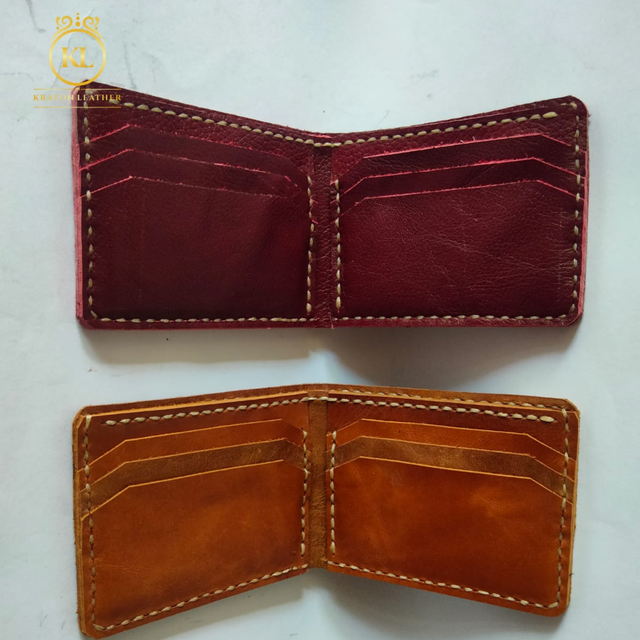 Dompet jahit tangan "V"