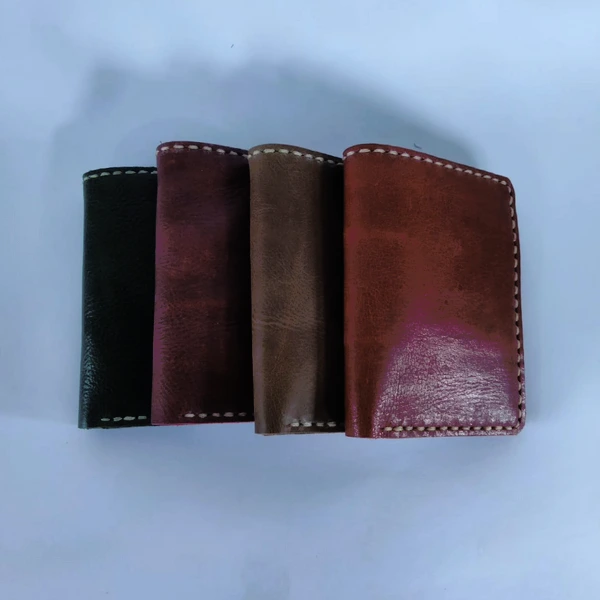 Dompet kotak jahit tangan