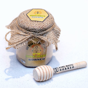 Hampers Madu Asli Hutan Kalimantan yellow honey goni King Madu Borneo Uk. 200g