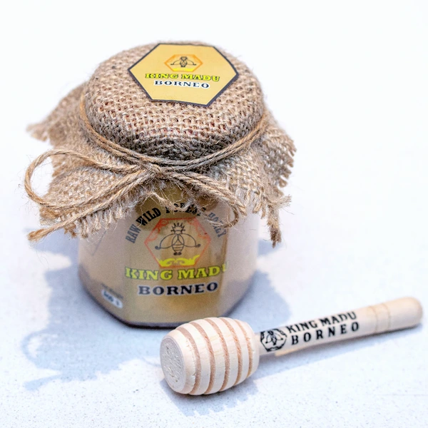 Hampers Madu Asli Hutan Kalimantan yellow honey goni King Madu Borneo Uk. 200g