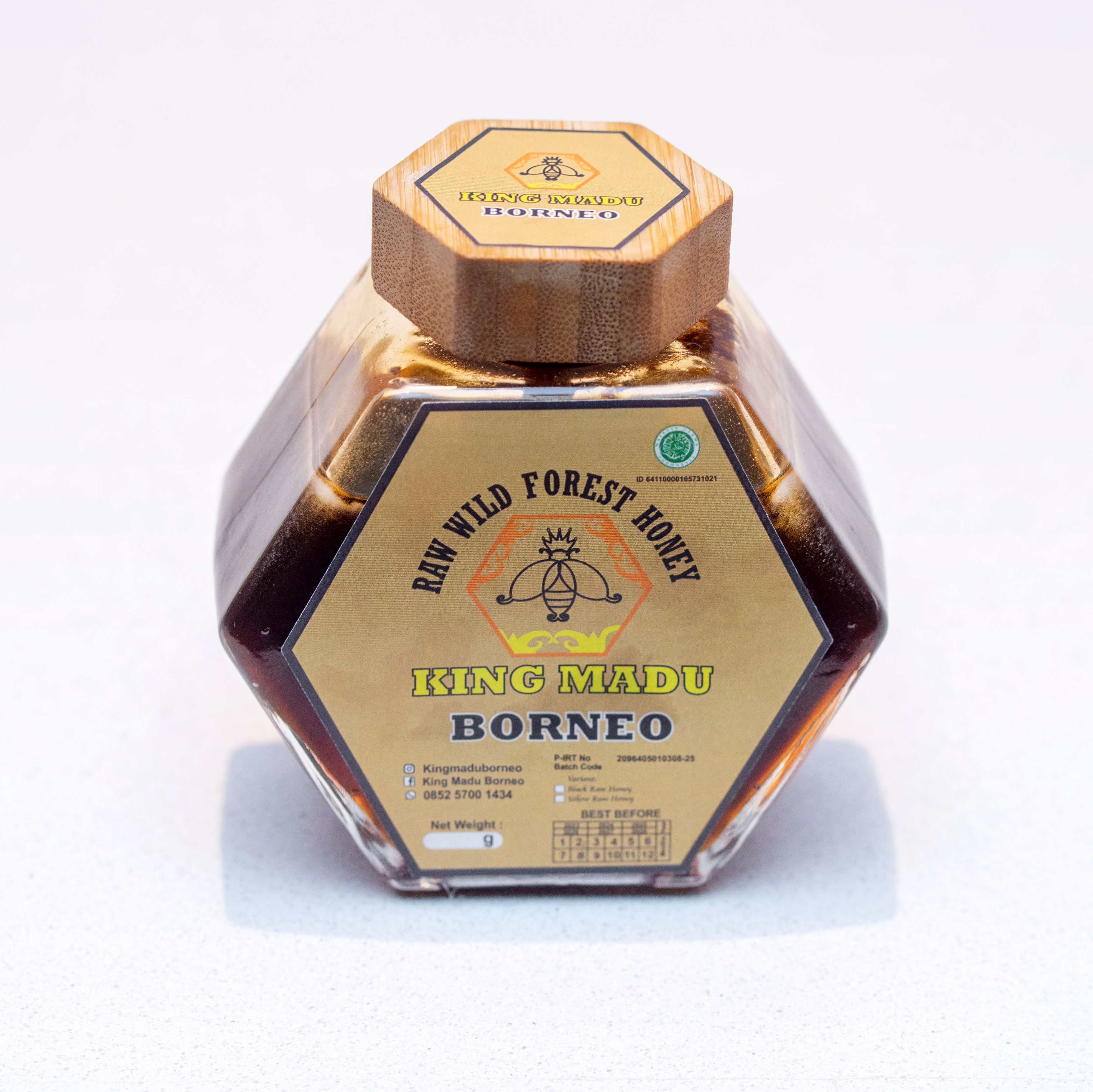 Hampers Madu Asli Hutan Kalimantan yellow honey stik  King Madu Borneo Uk. 250g (tanpa dus)