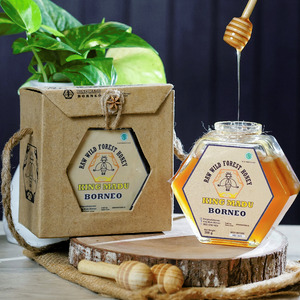 Hampers Madu Asli Hutan Kalimantan yellow honey stik  King Madu Borneo Uk. 250g (tanpa dus)