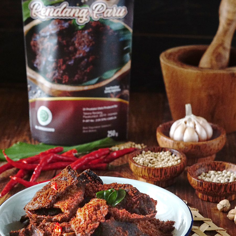 Rendang Paru Kering 200 gram