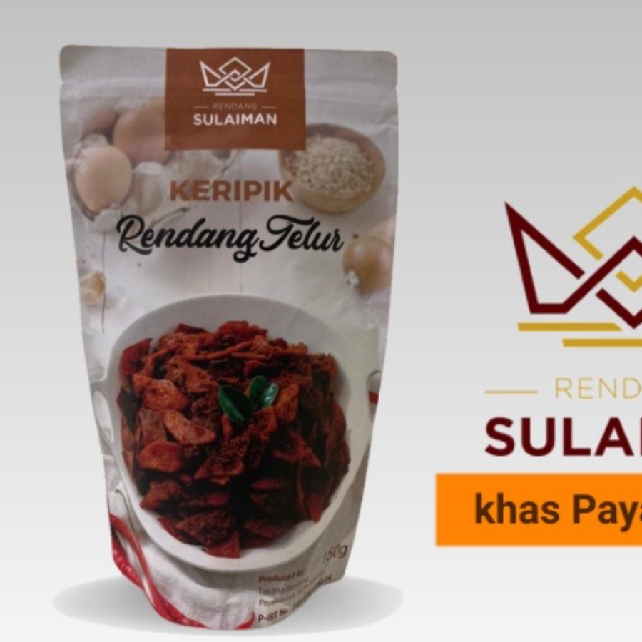 Keripik Rendang Telur 150 gram