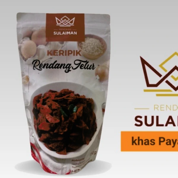 Keripik Rendang Telur 150 gram