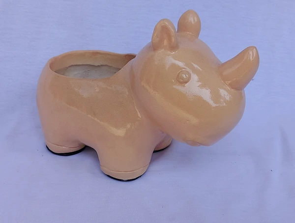 Rhino Vase