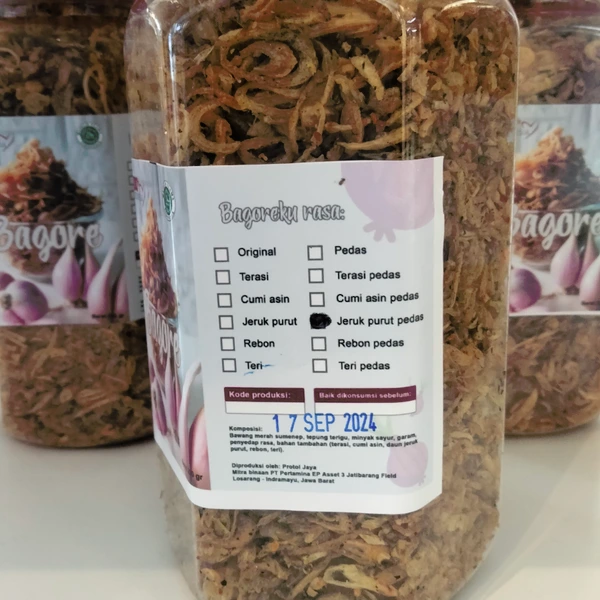 Bagore jeruk purut pedas