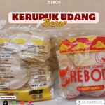 Kerupuk Udang Mentah Ukuran Besar 250gr
