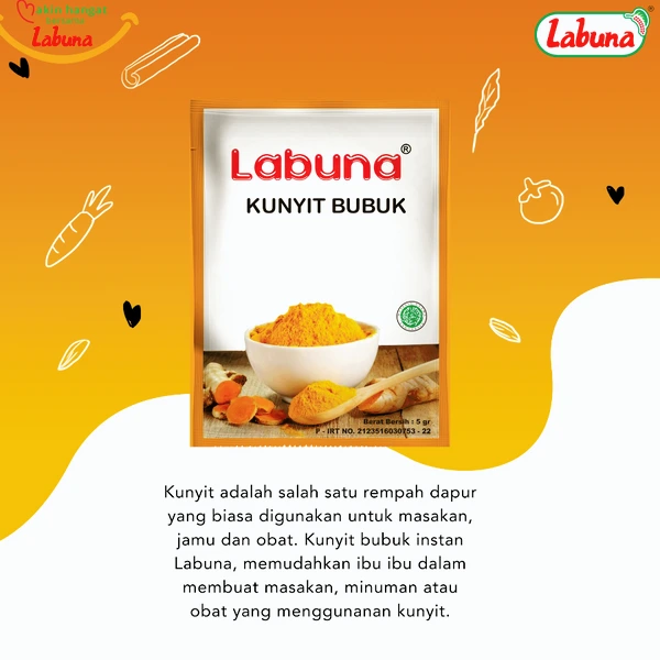 Rempah Bubuk Labuna (Lada, Ketumbar, Kunyit)